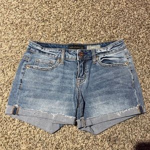 Aeropostale Mid-rise Jean Shorts